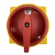Kraus & Naimer On/Off Isolation Switch 690V 25A Red/Yellow KG20B K302