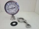 REOTEMP SG40ATC15D05 Pressure Gauge, -30 to 100 psi, 4", 316L - FREE SHIPPING