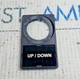 WEG APP30-38 22MM LEGEND PLATE W/HOLDER (UP DOWN) LOT OF 10