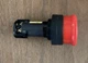 IDEC EMERGENCY STOP SWITCH, HW1E-BV, OPERATIONAL, SOLD AS IS