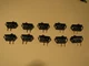 10 Eaton Rocker SWITCHES 1500113E014 AA. 125vac 15 amp. 250vac 10 amp 10(4)A250V