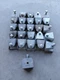 (Qty: 26) OZ GEDNEY Malleable Iron Beam Clamps 1-1/8&rdquo; Jaw Max IS-503