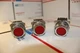 FURNAS ELECTRIC PUSH BUTTON SWITCHES 52BAJ 52BAK CONTACTS ASSEMBLED (SET OF 3)