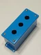  HUBBELL WIEGMANN PBGX3 PUSH BUTTON Type 12 , 13  BLUE ENCLOSURE 