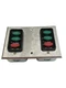 EXTERIOR 3 BUTTON PUSH BUTTON FLUSH MOUNT GANGED CONTROL STATION (3G2-PBS-3)