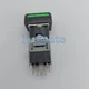 1PCS Fuji Green Illuminated Button AH164-TL AH164TL New