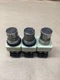 Lot Of 3 Fuji Electric AH30-S2 Black Push Buttons #723PT78FML