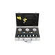 JAHEZYAN Hydraulic Pressure Test Kit, 3 Gauges/4000/6000/10000 PSI & 8 Test C...