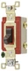Bryant Electric 4901, 120 to 277 VAC, 20 A, Brown, AC Toggle Switch, 1 pc