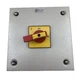 Kraus & Naimer On/Off Isolation Switch with Panel 600V 40A Red/Yellow KG41B K600