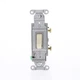 Hubbell Bryant Almond Commercial On/Off Toggle Wall Light Switch 20A CS120AL