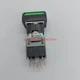 1PCS Fuji Green Illuminated Button AH164-TL AH164TL New
