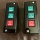 2 PBS-3 Door Openers Control Station Three Button Wall Mount Commercial NEW