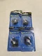 Lot of 4 - Calterm Pre-Wired Metal Wire Ends 10A Toggle Switch 41720 Calterm