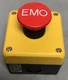 IDEC FB1W-HW1B-V402R-EMO-2 E-Stop Station, 40mm Head, Nema 4X (B158)