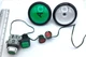 IDEC Push Button Light Lot of 6 Red, Green, Clear Different Sizes BST-010 READ