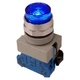Idec ALW29910D-S-24V Illuminated Blue Momentary Pushbutton, &oslash;22mm, 1NO, HW-F10