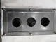 ALLEN BRADLEY AB  800H-3HZ4R /C 3 -30 MM Button 4x Polycarbonate ENCLOSURE