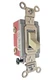 Hubbell HBL1222I 20A 120/277V Single Pole Toggle Switch Ivory Industrial