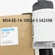 Festo New MS4-EE-1/4-10V24-S 542598 Electronically controlled switching valve