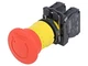 XB5AS8445 Switch: Safety - 22mm Rod.Pos: 2 NC + NO Red Missing SCHNEIDER E