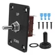 RVMARINEPAT Momentary Toggle Switch Waterproof 12V DC 30A SPDT 3 