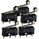 Omron SS5GL2 Microswitch 125 VAC, 5A Micro Limit Switch, Hinge Roller Momenta...