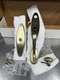 Baldwin 6573-050-FD Springfield Full DUMMY Knob Set - Satin Brass & Black