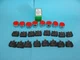 Schneider Electric.TELEMECANIQUE ZB4BA4+ZBV-G4+ZBE-102.(LOT8PCS).NEW.