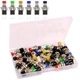 Gebildet 24pcs 7mm Mini Momentary Push Button Mix color 