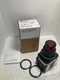 ALLEN BRADLEY 800H-QRBH2R PUSHBUTTON ILL FULL V LED RED 12-130V 1NO/1NC SE G NIB