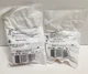 LOT OF 2 NEW IN BAG! SCHNEIDER 600V RED FINGER SAFE CONTACT BLOCKS 9001KA3