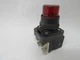 Allen-Bradley 800H-QRBH2R Red Push Button 12-130VAC/DC 1NO 1NC USED