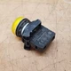 Allen Bradley 800FM-P5 Pilot Light, Yellow With 800F-N3W White LED Lamp, 24V