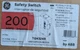GE TG4324R 200 Amp 240V 3-Pole Fusible Outdoor Safety Switch NEMA 3R Disconnect