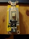 Hubbell HBL1385I SPDT - 3-Position - 20 Amp Switch - Ivory