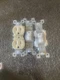 White Leviton 1 Receptacle Outlet Plug 15A T5320 2-Light 1-3 Way Switch