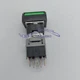 1PCS Fuji Green Illuminated Button AH164-TL AH164TL New