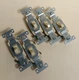 (Lot of 5) Cooper/ Eaton 20A 120/277V Ivory Commercial Grade Toggle Switch