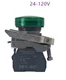 1PC NEW Schneider Indicator light XB4BVBG3 ZBV-BG1 green 24-120V #YY