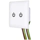 HUBBELL WSS2277PW Wall Switch,3-Way,4.89" H,4.9" W,White 799KY5