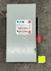 EATON DH361UGK ENCLOSURE SAFETY SWITCH 600V/250VDC TYPE 1 3 POLE 30 AMP OAL 16"