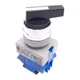IDEC ASW2L20 Maintained Selector Switch, 2-Position, &oslash;22mm, 2NO, 600VAC 10A