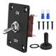 RVMARINEPAT Heavy Duty Toggle Switch 12V DC 30A Waterproof 2 Pin ON/Off SPST ...