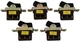 ALPS SDE4S TV-3 DPDT ON-ON Changeover Rocker Switch NOS &ndash;Japan  Lot of 5