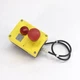 Siemens 3SU1 Series Emergency Stop E-Stop Switch Red LED Pilot Light 24VDC 10A