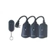 Dewenwils Outdoor Wireless Remote Control Outlet Kit, 3 Pack- Black 