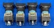 FUJI ELECTRIC PUSH BUTTON SWITCH AH165-TL 5A/250VAC 0.2A/125VDC (LOT OF 4)