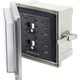Blue Sea 3117 SMS Surface Mount System Panel Enclosure - 2 x 120V AC / 30A ELCI 