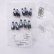 10 Pack Eaton 8411K11 Pushbutton Switch 1/4 Amp 250 V